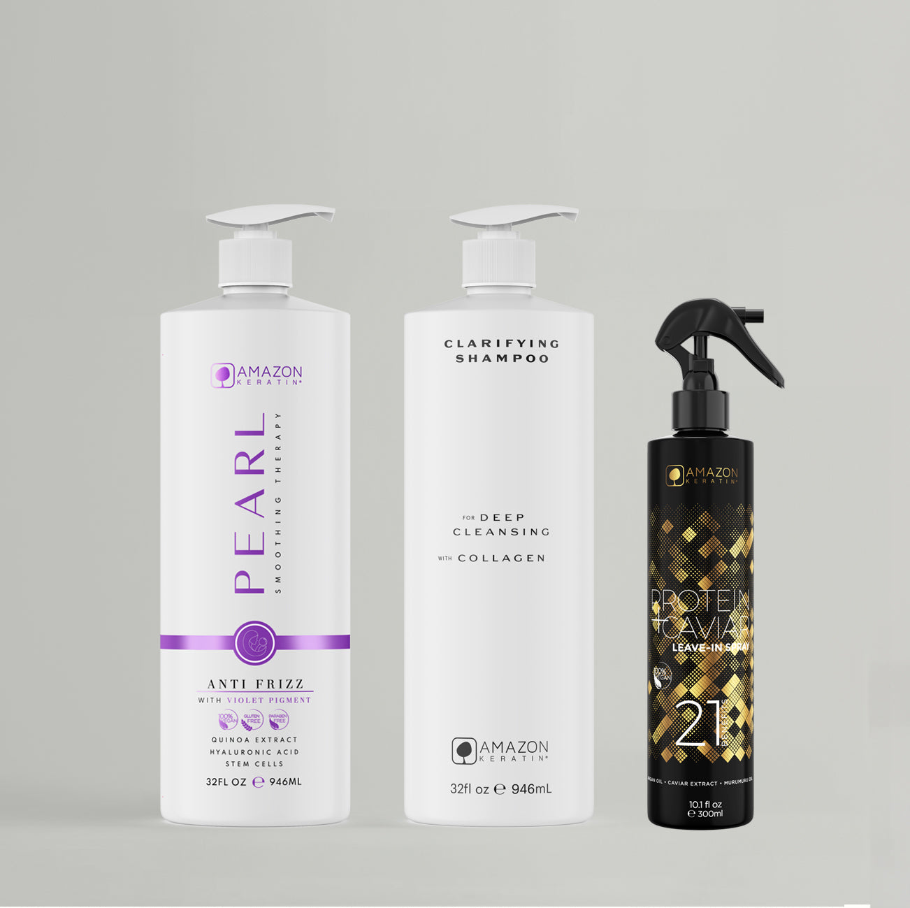 Pearl Smoothing Therapy | Violet Trio – Amazon Keratin