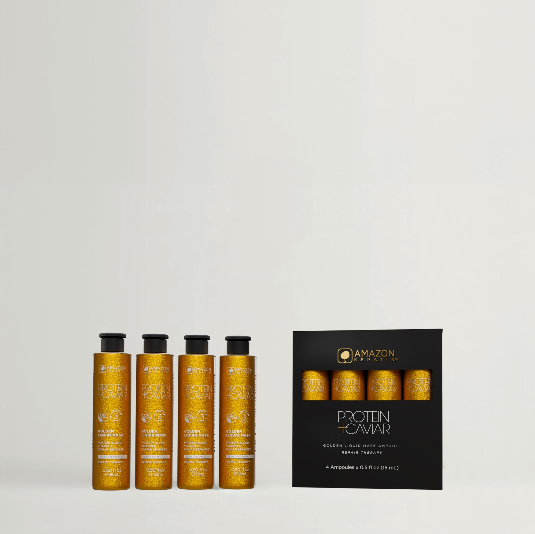 Protein + Caviar Ampoules Set